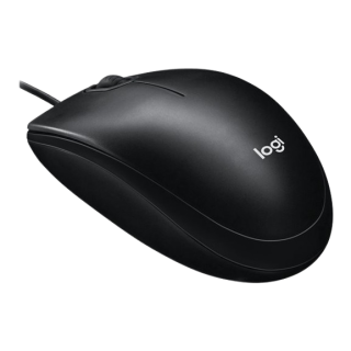 Logitech M100 - Souris Filaire USB - Noire