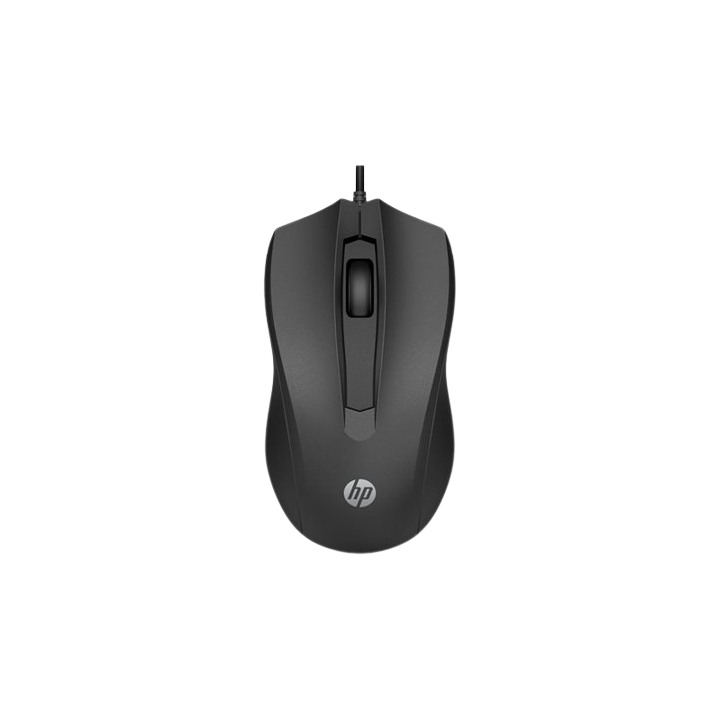 HP 105 Black Wired Mouse