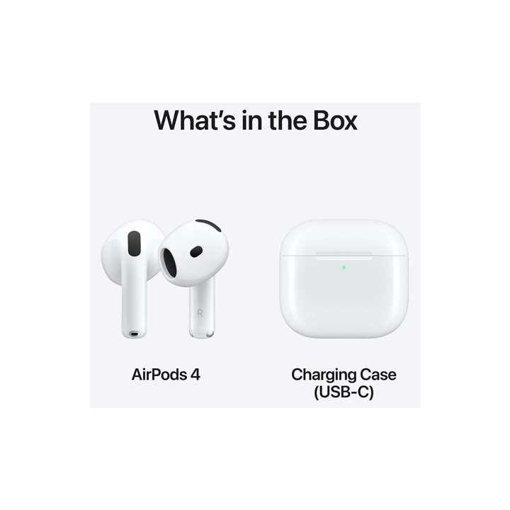 Apple AirPods 4 - Écouteurs True Wireless Bluetooth 5.3