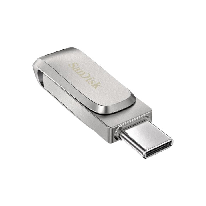 SanDisk Ultra Dual Drive Luxe 128 Go - Clé USB-C + USB-A 3.1