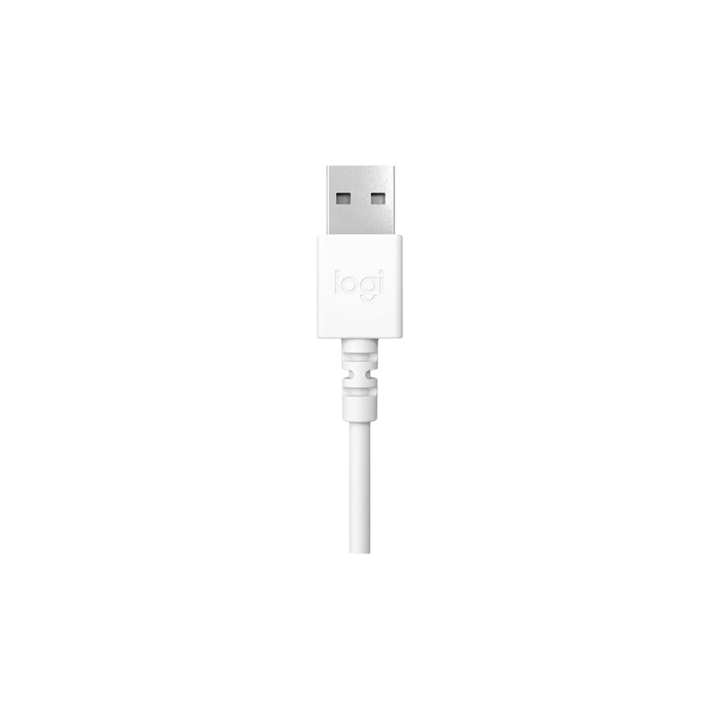 Logitech H390 - USB-A  - Blanc