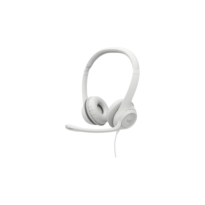 Logitech H390 - USB-A  - Blanc