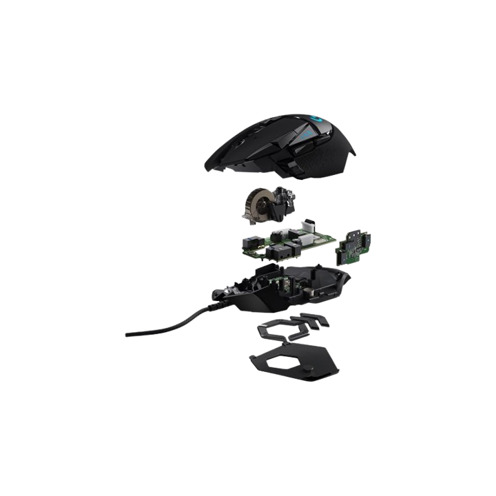 Logitech G502 HERO - RGB - Filaire - Noire