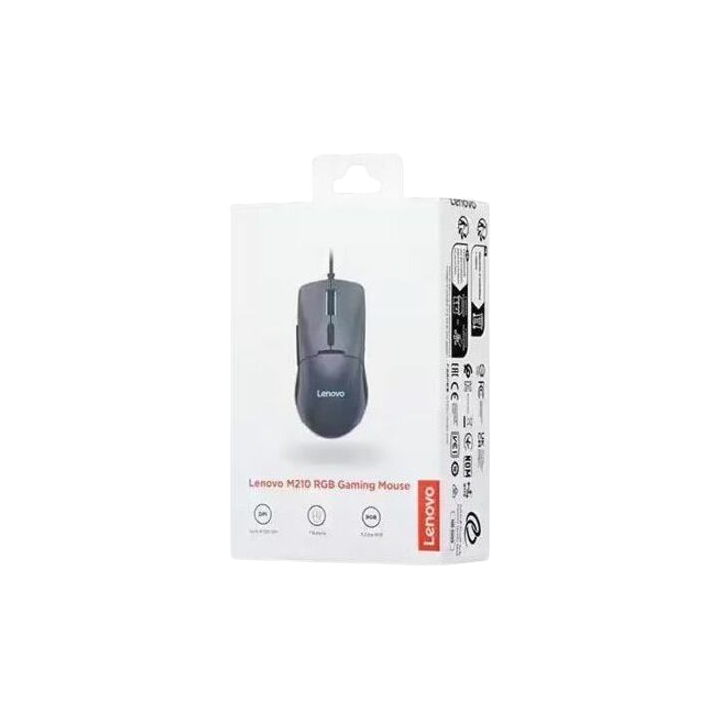 Lenovo M210 RGB Filaire USB - Noire - Souris Gaming