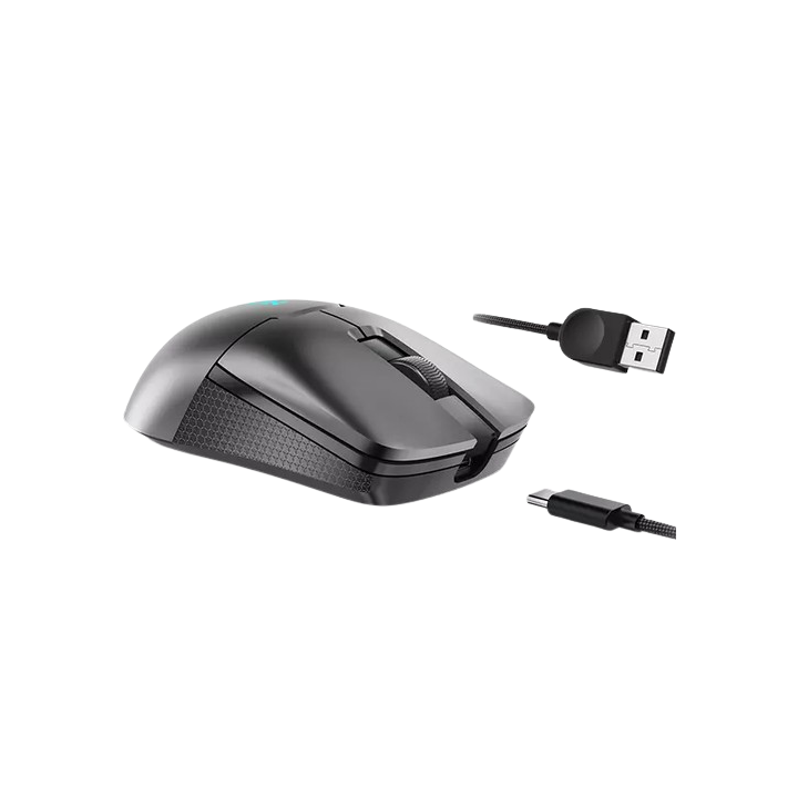 Lenovo Legion M600s Qi RGB - Sans Fil - Grise - Souris Gaming