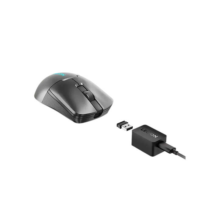 Lenovo Legion M600s Qi RGB - Sans Fil - Grise - Souris Gaming