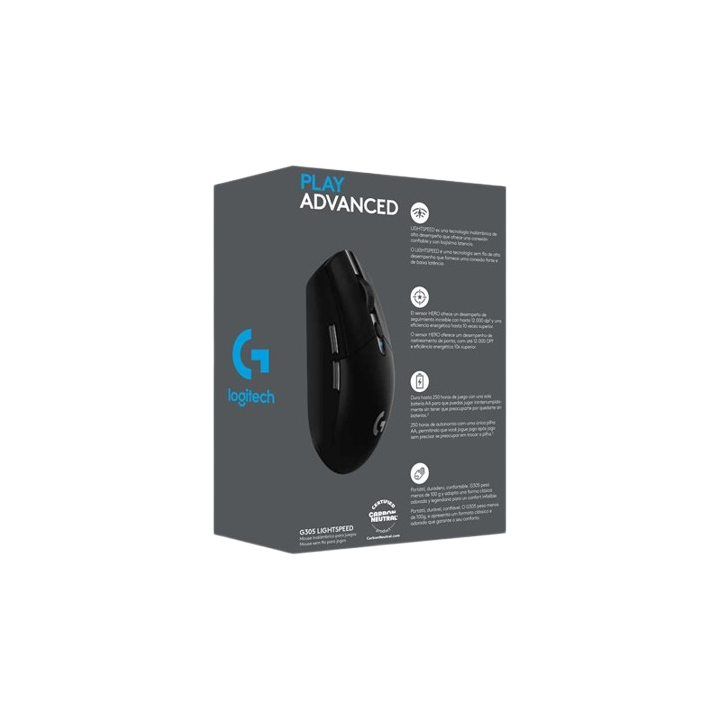 Logitech G305 LIGHTSPEED - Noire - Sans Fil