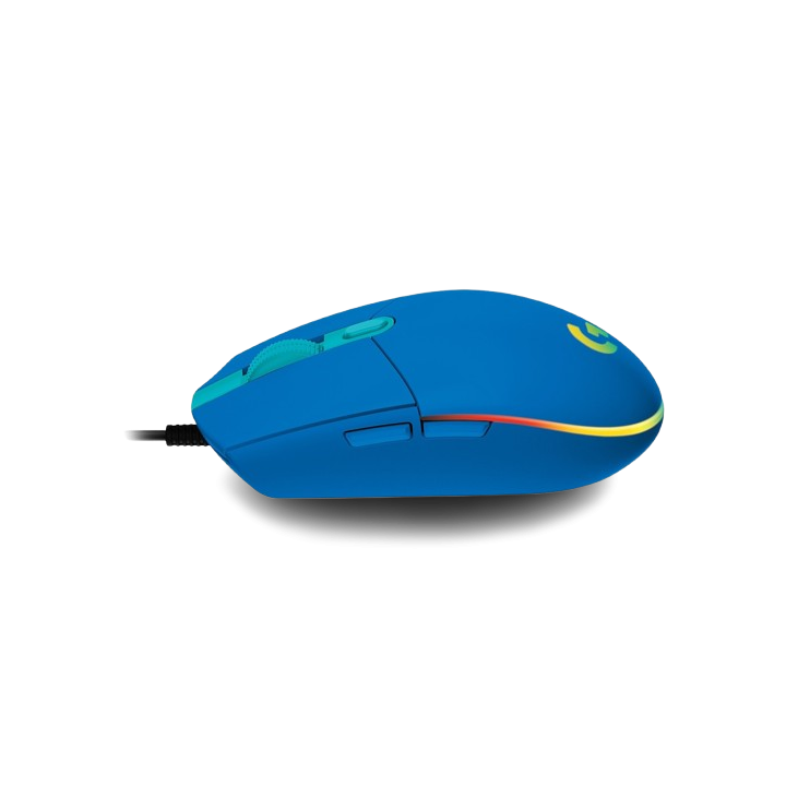 Logitech G203 LIGHTSYNC RGB Optique Filaire Bleue Souris Gaming