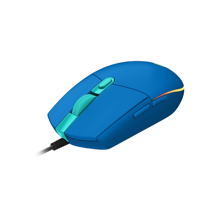 Logitech G203 LIGHTSYNC RGB Optique Filaire Bleue Souris Gaming