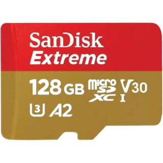 Carte MicroSDXC SanDisk Extreme 128 Go