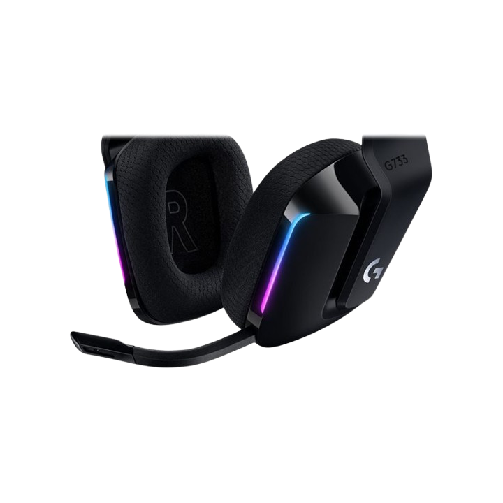 G733 LIGHTSPEED WirelessRGBHeadset BLACK