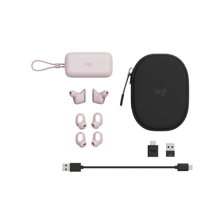 Logitech Zone True Wireless -Bluetooth - Rose