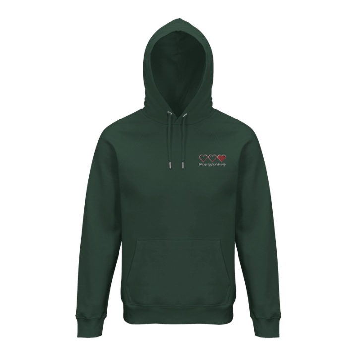 Pull à capuche et poche Coeurs brodé Jeu Vidéo