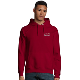 Pull à capuche et poche Coeurs brodé Jeu Vidéo