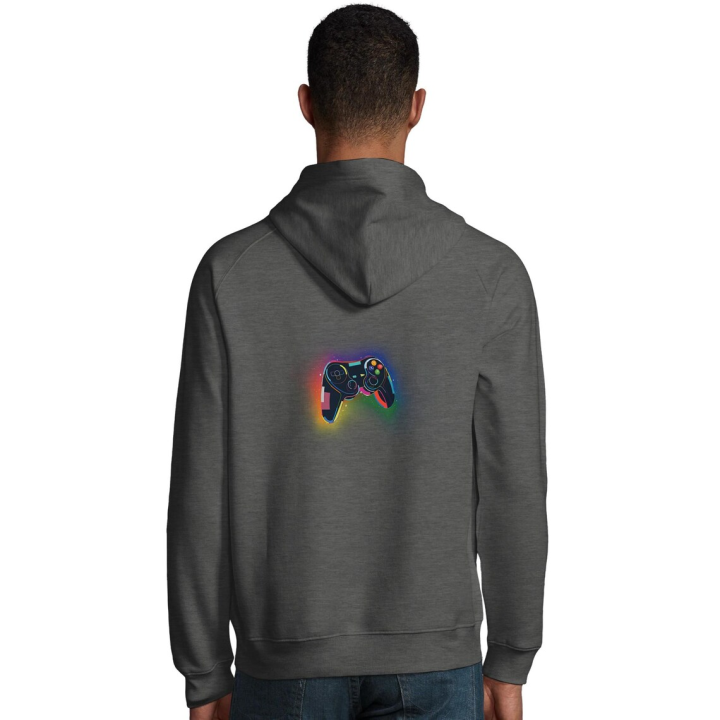 Sweat à Capuche et poches style Gamer Humour Geek